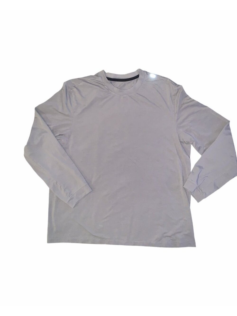 Lululemon Shirt Mens X-Large Gray Long Sleeve Athletic Running Workout Top